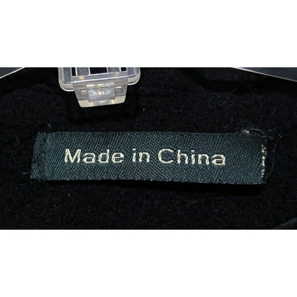 Y2K Lauren Ralph Lauren Coat 42R Single Breasted Wool Cashmere Quilted Insulated - Picture 13 of 13